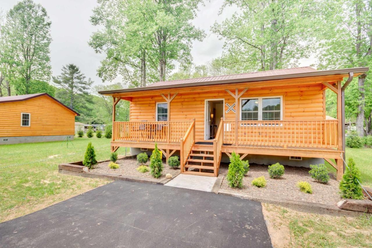 Cozy Bryson City Cabin 5 Miles To Downtown! Kültér fotó